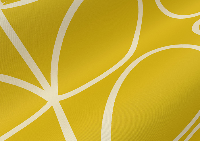 Orla Kiely Jumbo Linear Stem, Sunflower - Roller Blind - Image 4